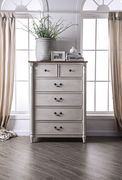 Antique white / gray contemporary chest by Furniture of America additional picture 2