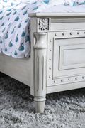 Antique white / gray contemporary colonial style bed by Furniture of America additional picture 8