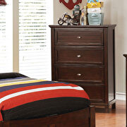 Transitional style brown cherry finish youth bedroom by Furniture of America additional picture 2