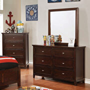 Transitional style brown cherry finish youth bedroom by Furniture of America additional picture 3
