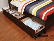Transitional style brown cherry finish youth bedroom by Furniture of America additional picture 9