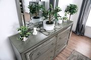 Mirrored panels / gray dresser by Furniture of America additional picture 2