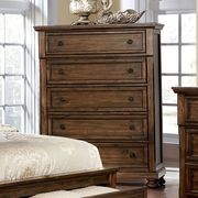 Acacia walnut/oak wood finish bed in country style by Furniture of America additional picture 5