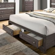 Contemporary gray / silver accents bed by Furniture of America additional picture 11