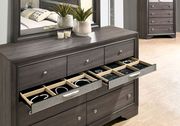 Contemporary gray / silver accents bed by Furniture of America additional picture 3