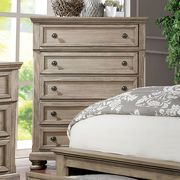 Transitional style gray bed w/ drawers by Furniture of America additional picture 5