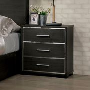 Warm gray contemporary bed by Furniture of America additional picture 3