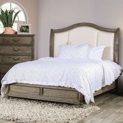 Transitional rustic natural tone queen bed additional photo 3 of 3