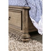 Transitional rustic natural tone queen bed w/ storage by Furniture of America additional picture 4