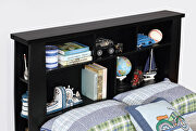 Black finish transitional youth bedroom w/ storage by Furniture of America additional picture 13