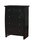 Black finish transitional youth bedroom w/ storage by Furniture of America additional picture 9