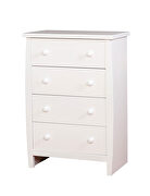 White finish transitional youth bedroom w/ storage by Furniture of America additional picture 13