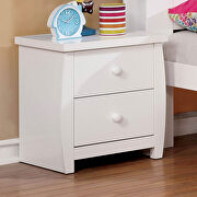 White finish transitional youth bedroom w/ storage by Furniture of America additional picture 5