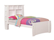 White finish transitional youth bedroom w/ storage by Furniture of America additional picture 8