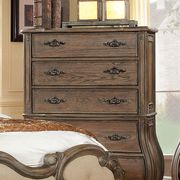 Traditionally styled chest w/ wood carvings by Furniture of America additional picture 2