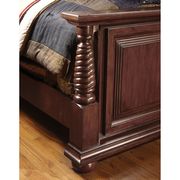 English style traditional dark cherry queen bed by Furniture of America additional picture 7