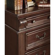 English style traditional dark cherry nightstand by Furniture of America additional picture 2