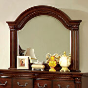 Traditional style cherry finish queen bed additional photo 3 of 5