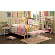 Traditional style pink & white finish youth bedroom by Furniture of America additional picture 2