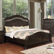 Espresso traditional style queen bed by Furniture of America additional picture 11