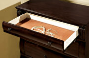 Cherry solid wood transitional chest additional photo 2 of 2