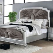 Transitional style silver glam queen bed by Furniture of America additional picture 9