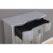 Transitional style silver glam chest by Furniture of America additional picture 2