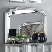 Transitional style silver glam dresser additional photo 3 of 2