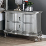 Transitional style silver glam king bed by Furniture of America additional picture 5