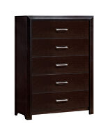 Generous storage and silver hardware accents chest additional photo 2 of 1