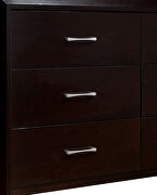 Generous storage and silver hardware accents dresser additional photo 4 of 3
