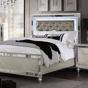 Mirrored accents modern bed by Furniture of America additional picture 10