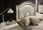 Acrylic & mirror accents pearl white finish youth bedroom by Furniture of America additional picture 13