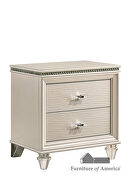 Acrylic & mirror accents pearl white finish youth bedroom by Furniture of America additional picture 7