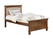 Padded headboard dark oak youth bedroom by Furniture of America additional picture 14