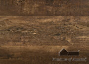 Light walnut wood grain finish rustic nightstand additional photo 2 of 2