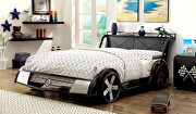 Sturdy metal construction car design bed by Furniture of America additional picture 4