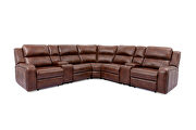 High back plush comfort seven-piece power sectional sofa by Furniture of America additional picture 2