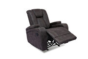 Luxurious comfort and contemporary style dark gray power recliner sofa by Furniture of America additional picture 9