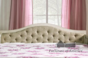 Button-tufted design daybed in antique white finish with two drawers by Furniture of America additional picture 7