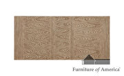 Natural tone/ beige transitional dining table by Furniture of America additional picture 9