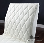 Diamond stitching padded seat dining chair additional photo 2 of 1