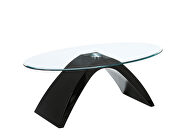 Tempered glass top coffee table by Furniture of America additional picture 6