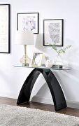 Tempered glass top sofa table by Furniture of America additional picture 3