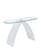 Tempered glass top coffee table by Furniture of America additional picture 3