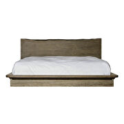 Light walnut textured wood grain transitional bed by Furniture of America additional picture 12