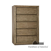 Light walnut textured wood grain transitional bed by Furniture of America additional picture 13