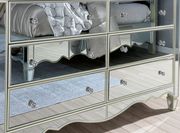Glamour glam style silver / mirrored dresser additional photo 3 of 3