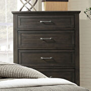 Walnut paneled design transitional bed by Furniture of America additional picture 5