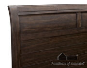 Walnut paneled design transitional bed by Furniture of America additional picture 6